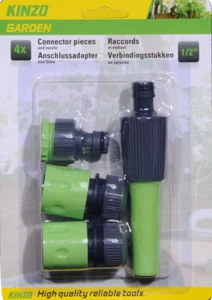 Schlauchdüse & Anschlussadapter 4-teilig - Bild 1 von 1