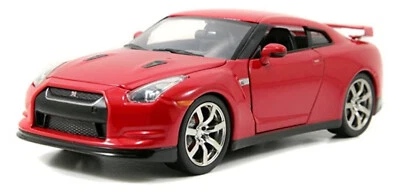 Nissan GTR R35 2009 Red GT-R Jada Bigtime Kustoms 1:24 Scale Model Car GTR 96811 - Image 1 of 3