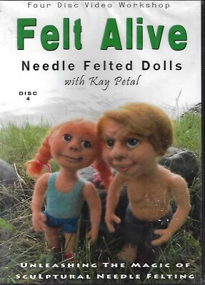 Felt Alive: Needle Felted Dolls with Kay Petal (DVD, 2009) New - Image 1 of 2