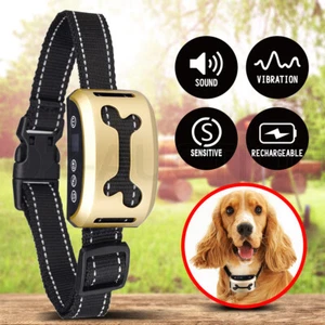 Dog Bark Collar Auto Anti Barking Control Rechargeable Puppy Pet Training - Picture 1 of 12