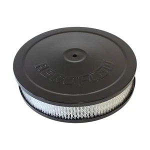 Aeroflow AF2256-1110 9" X 2" Air Cleaner Assembly 5-1/8" Neck, Black, Paper - Picture 1 of 1