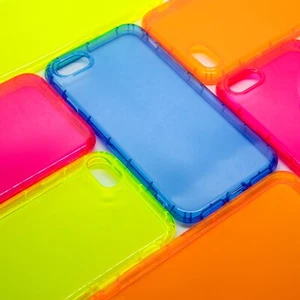 iPhone SE 2020 FLURO Case Cover - Ultra Slim, Soft and Durable - FROM MELBOURNE - Foto 1 di 25