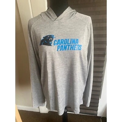 Men’s Carolina Panthers Majestic Pullover Hooded Sweatshirt - Image 1 of 3