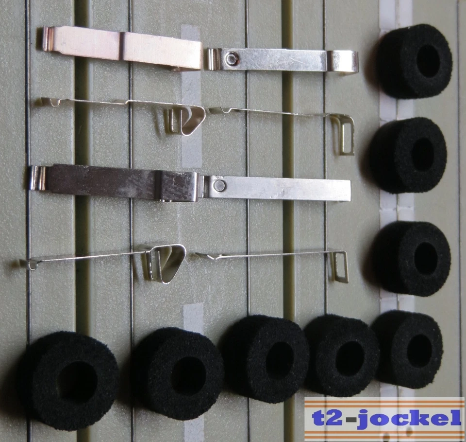 8 Schleifer + 8 Moosgummi Reifen für G-Plus / AFX  Motor  - Bild 1 von 1