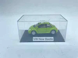 Volkswagen New Beetle Model Car Green 1998 - Hongwell - Scale 1:43 - Picture 1 of 2