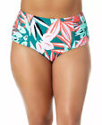 Bikini Spodnie kąpielowe Zesty Tropikalny nadruk Plus Size 16W ANNE COLE 68 $ - Nowe z metką