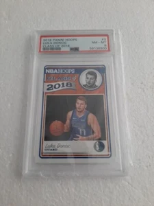 🏀2018 Panini Hoops🏀 Luka Doncic Class of 2018 #3 PSA 8 Great Basketball Player - Picture 1 of 2