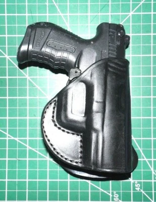 Funda de paleta de cuero negra Tagua PD3-1025 RH para Walther PK380 sin láser Foto 1 de 4