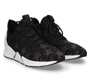 ASH Thyra Star Sneaker Turnschuhe Strick Schwarz und Gold Größe EU 38 US 8 - Bild 1 von 13