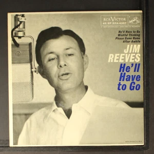 JIM REEVES: he'll have to go RCA 7" EP 45 RPM - Picture 1 of 4