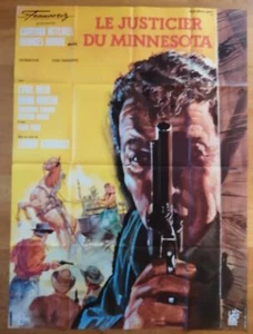 JUSTICIER DU MINNESOTA western affiche cinema originale 160x120 cm '64 - Imagen 1 de 1