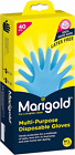 Marigold Nitrile Multi-Purpose Disposable Gloves, Medium/Large, Pack of 40-Blue