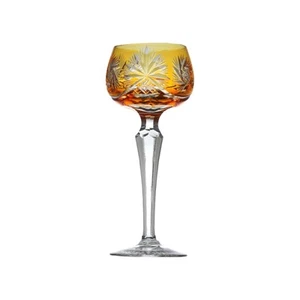Cristal bohemio/alemán - Copa de vino corvejón de color (Nachtmann) - 7 1/2" - Imagen 1 de 3