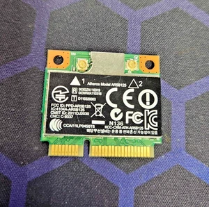 Genuine HP G7-2269wm 17.3" Wireless WiFi Card AR5B125 670036-001 675794-001 - Picture 1 of 2