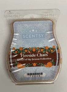 Scentsy "FIRESIDE CHATS" Wachsbarrenschmelze 3,2 flüssige Unzen NICHT MEHR ERHÄLTLICH - Bild 1 von 2
