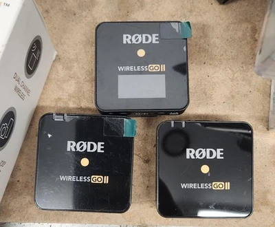 Rode Wireless GO II Dual Channel Compact Digital Wireless Microphone System Used - Image 1 of 2