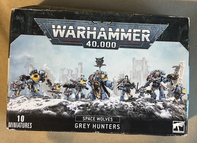 Games Workshop Warhammer 40k | Space Wolves Grey Hunters Squad BNIB - Image 1 of 2