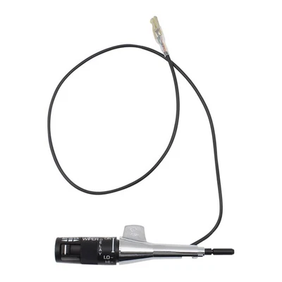 Turn Signal Switch 适合 1985 - 1991 C/K 拾音器巡航延迟黑色带镀铬手柄 — 第 1/4 张图片