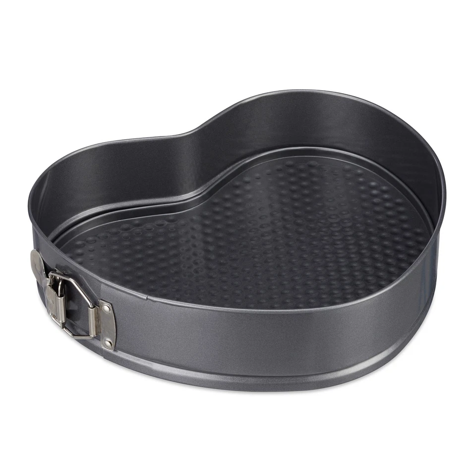 Backform herz Antihaft Kuchenform 28,5 cm 350 g Herz Springform Tortenform Herz - Bild 1 von 4