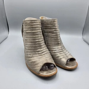 Paul Green Cayanne Damen-Gladiator-Booties 7 zinnmetallic Leder UK 5 - Bild 1 von 15
