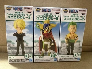 World Collectable Figure Enies Lobby 2 Sanji Sogeking Zoro WCF - Picture 1 of 2
