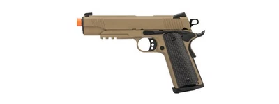 ARMYAIRSOFTGUNS Army Armament Full Metal R28 1911 Desert Warrior GBB Airsoft Pistol (Tan)