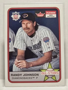 Fleer Platinum All-Stars 2001 Randy Johnson #296 Salón de la fama - Imagen 1 de 2
