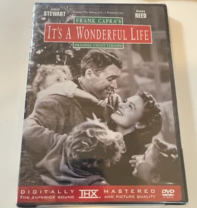 Its a Wonderful Life (DVD, 2004) Black and White Jimmy Stewart Christmas - Picture 1 of 4
