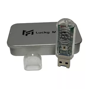 Lucky Miner LV03 73KH/s SHA-256 Bitcoin BTC Miner WIFI Solo Mining Lotto Device - Picture 1 of 8