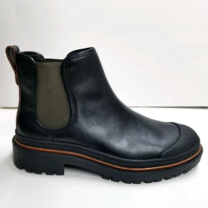 COACH BOOTS CHELSEA MEN SIZE 8.5 BLACK G1552 DEADSTOCK - Picture 1 of 8