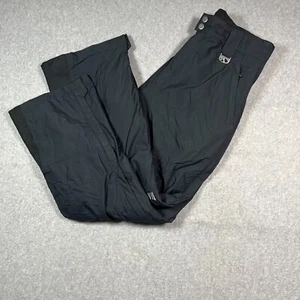 Marker Ski Snow Pants Men's Size Medium Black Insulated Lined Zippers Snowboard - Picture 1 of 17