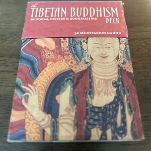 THE TIBETAN BUDDHISM DECK: BUDDHAS, DEITIES, AND By Priya Hemenway - Picture 1 of 6
