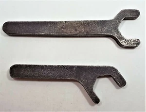 (2) Vintage Industrial Hex Wrenches 1/2” Steel / Openings 1 7/8” w - 1 3/4” D - Picture 1 of 8