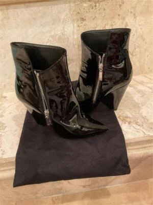 Botines de tacón asimétrico Saint Laurent "Niki' de Saint Laurent. Talla 38 Foto 1 de 4