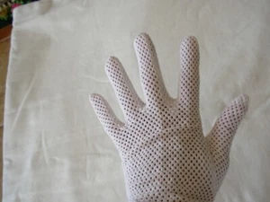 Gants fins blancs Femme Ajourés S G023 - Imagen 1 de 6