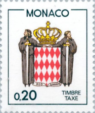 Monaco #YTTT78 MNH 1985 Coat of Arms [J80 MiP82]