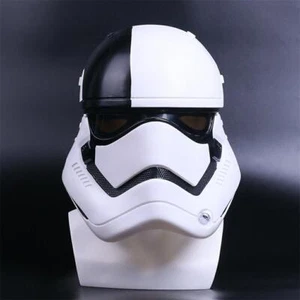 Star Wars Cosplay Black Series Imperial Stormtrooper PVC Glow Helmet Halloween - Picture 1 of 19