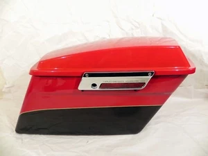 Saddlebag Right Cherry Red Sunglo Merlot Sunglo 90106-11DHY FLHTK 2011 #1827 - Picture 1 of 11