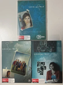 Love My Way Complete Series 1-3 (DVD) PAL R4 Australian Drama Tv Series - Picture 1 of 9