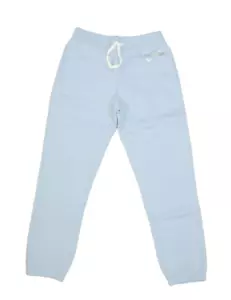 GAP Kids Fleece Joggers Pants Loungewear Light Blue Drawstring Waist Girls L - Picture 1 of 14