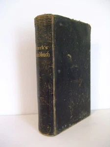 Leather 1800’s Johann Friedrich Stark's Tagliches Hand-Buch - Picture 1 of 12