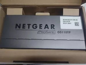Netgear GS110TP V2 PoE Switch - Picture 1 of 6