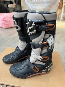 BNIB Fox Racing Comp X Off Road Boots - taupe /black - UK10.5 - Picture 1 of 13