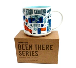 Starbucks Been There Series North Carolina Ceramic Tea Coffee Cup Mug 14oz NEW - Picture 1 of 2