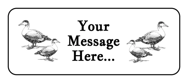 30 personalized Duck, egg carton stickers, labels, tags - Изображение 1 из 1