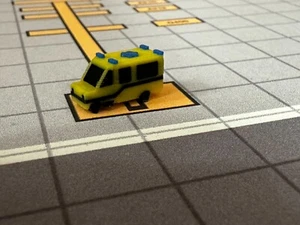 4x Ambulanze Premium Scala 1/400 per Modellismo Aeroporto - Modelli Gemini Jets/NG - Foto 1 di 6