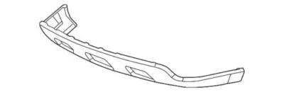 Cubierta de parachoques inferior gris sigiloso genuino GM 2005-2008 Chevrolet Uplander 15108506 Foto 1 de 2