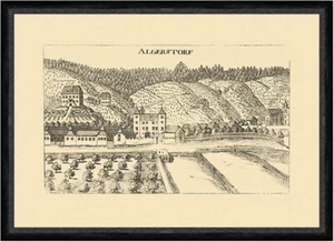 Graz Algersdorf Algersdorf Schloss Vischer Faksimile Österreich Burgen 111 - Bild 1 von 1