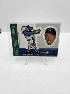 1998 Collector's Choice Mini Bobbing Heads Jeff Bagwell Card #16 Houston Astros - Picture 1 of 2