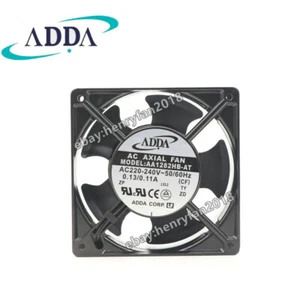 ADDA AA1282HB-AT Axial Fan 220/240V 0.13/0.11A 120*120*38MM Cabinet Cooling Fan - Picture 1 of 6